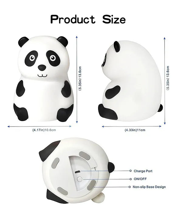 Silicone Panda Lamp