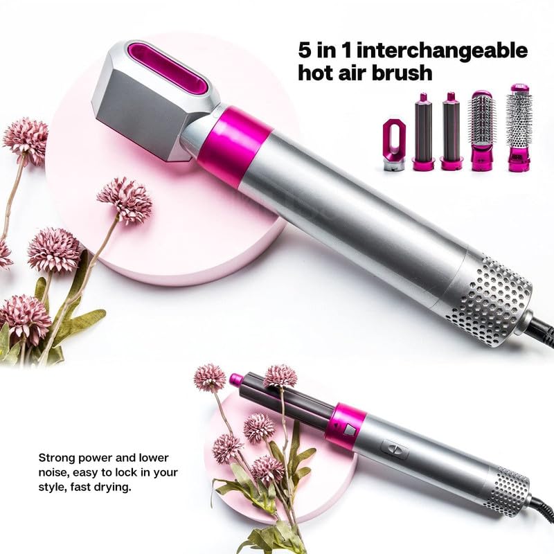 5 in 1 Hair Dryer Hot Air Brush Styler