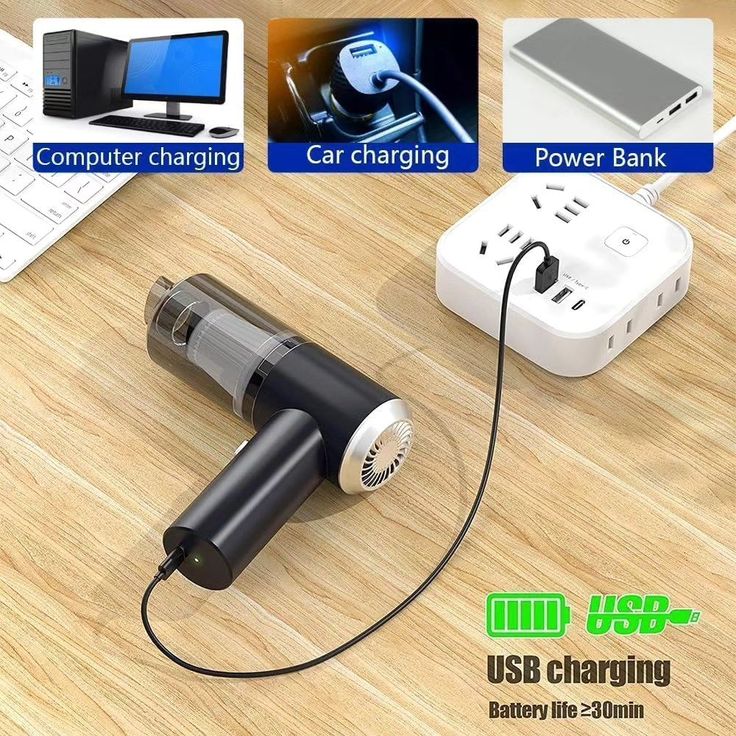 2 in 1 Vacuum Cleaner Dust Collection