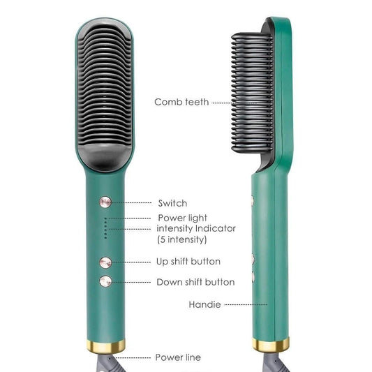 Green Hair Satinier Comb